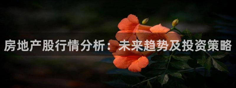 和记怡情h88官网：房地产股行情分析：未来趋势及投资策略