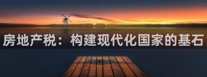 和记备用官网：房地产税：构建现代化国家的基石