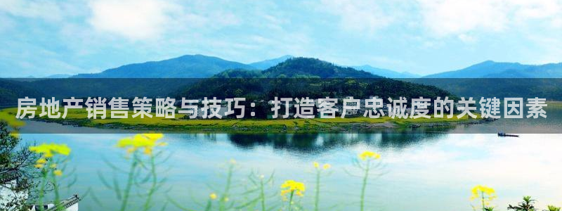 和生记官网：房地产销售策略与技巧：打造客户忠诚度的关键因素