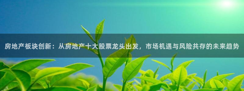 和记娱官网h88285怡情：房地产板块创新：从房地产十大股票
