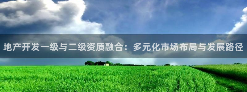 和记3电讯官网：地产开发一级与二级资质融合：多元化市场布局与