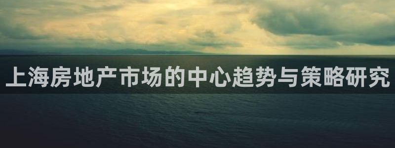 和记官网首页：上海房地产市场的中心趋势与策略研究