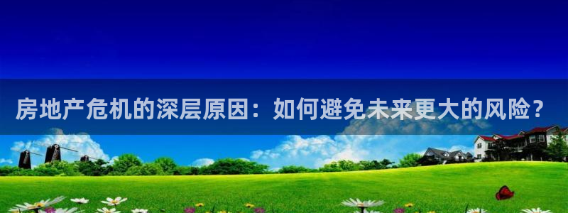 和记娱乐app官网登录：房地产危机的深层原因：如何避免未来更