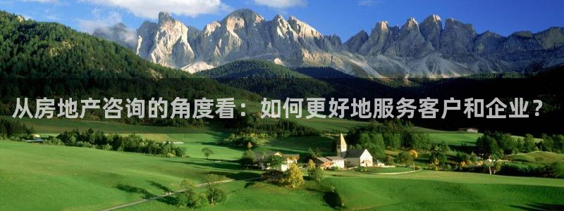 和记开户官网：从房地产咨询的角度看：如何更好地服务客户和企业