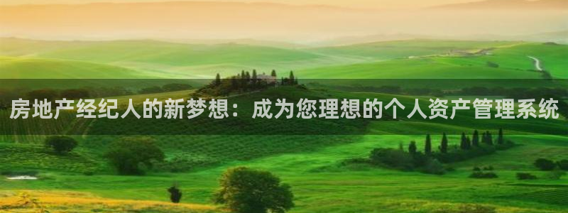 和记集团官网：房地产经纪人的新梦想：成为您理想的个人资产管理