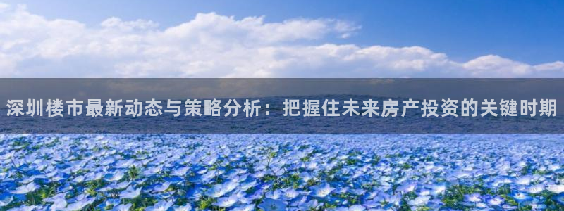 白云 和记黄埔官网：深圳楼市最新动态与策略分析：把握住未来房