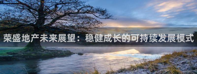 和记电讯官网0机构：荣盛地产未来展望：稳健成长的可持续发展模