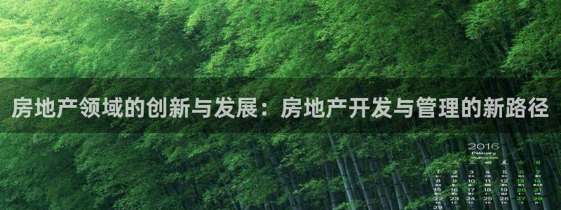 和帆记加盟官网：房地产领域的创新与发展：房地产开发与管理的新