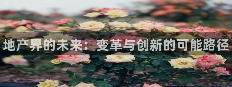和记怡情h88官网中文版：地产界的未来：变革与创新的可能路径